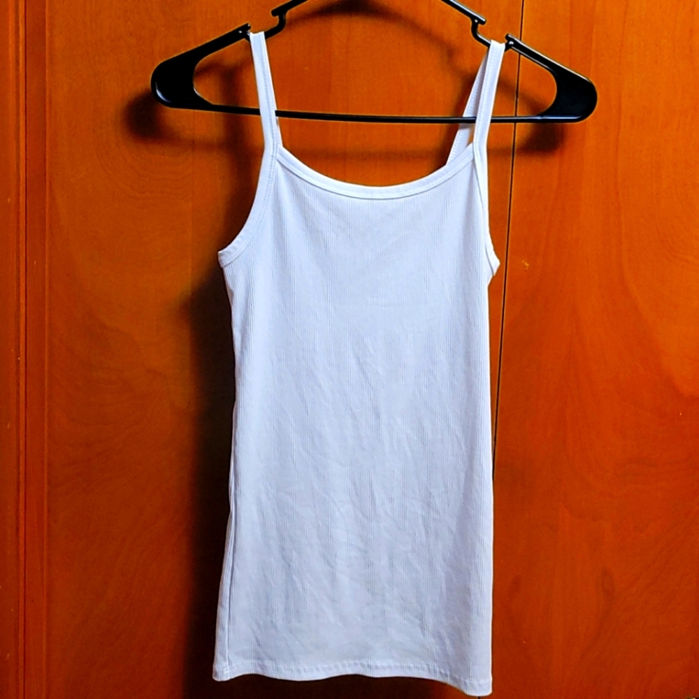 White tank top